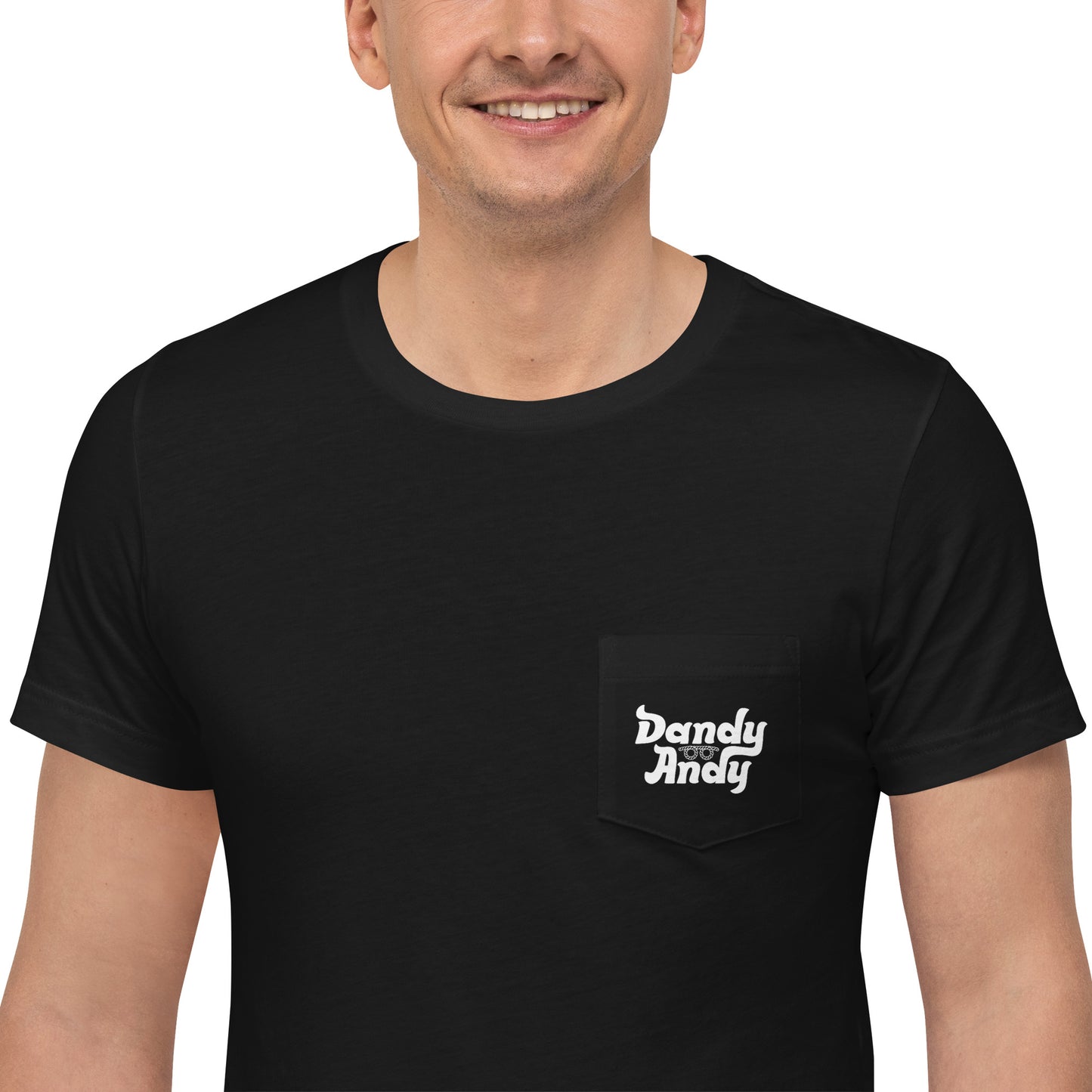 Dandy Andy Logo Men's Pocket T-Shirt