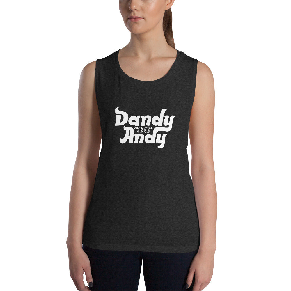 Dandy Andy Logo Women's Muscle Tank