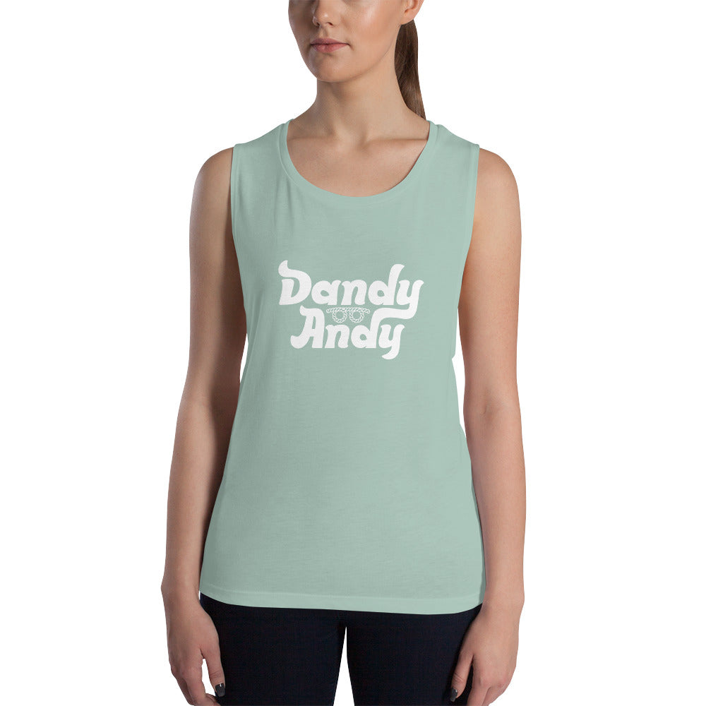 Dandy Andy Logo Women's Muscle Tank