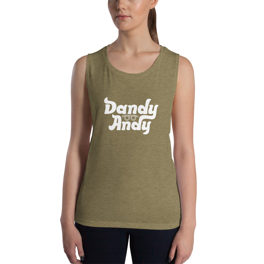 Dandy Andy Logo Women's Muscle Tank